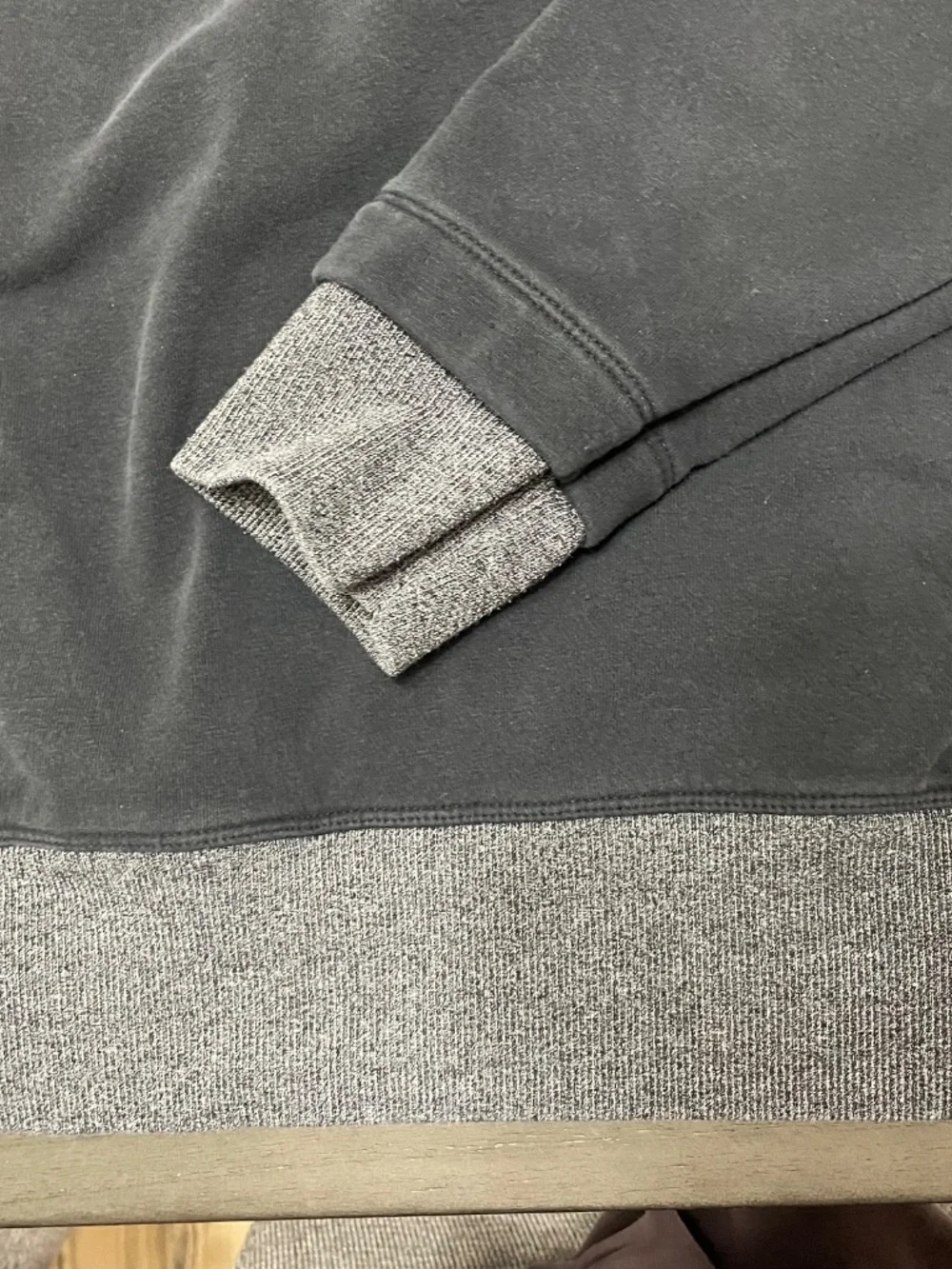 Under Armour Women’s Black Fleece Hoodie & Jogger Set – Size Large - Picture 5 of 13